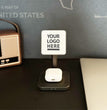 W-10, Personalized Docking Station, Company Logo Gift Docking Station, Corporate Bulk Order Wireless Charging Station, MagSafe Docking Station