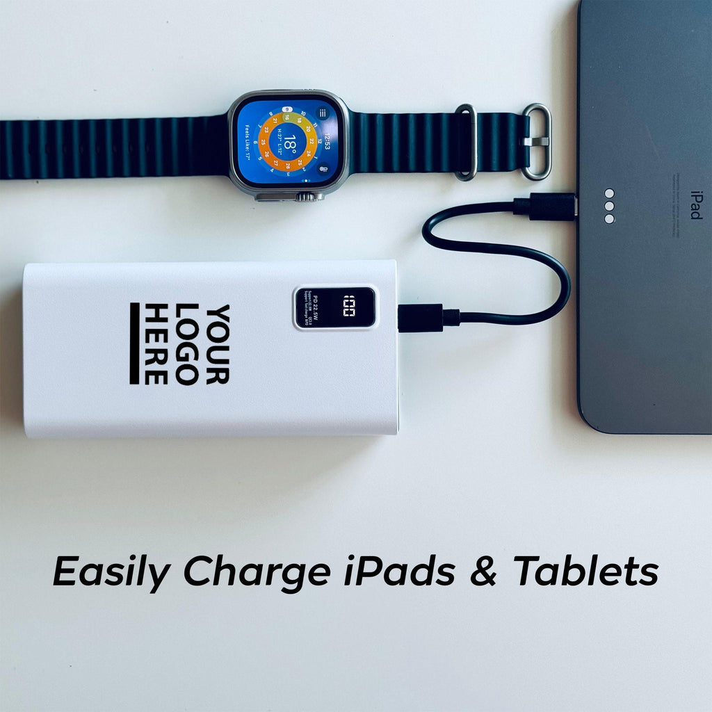 P-20, Company Gift Personalized Charger, Customized Gift Powerbank, Personalized iPhone Charger, Promotional Powerbank, Custom Corporate Promotion