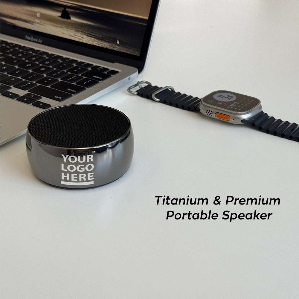 BS-03, Personalized Company Bulk Order Speaker, Corporate Gift Speaker, New Employee Gift Bluetooth Speaker, Affordable Company Logo Client Gift