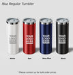 T-3, Affordable Promotional Tumbler, Custom-Engraved Bottle, Company Logo Tumbler Stainless Steel Thermos, Personalized Bulk Order Tumbler