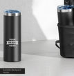 T-3, Affordable Promotional Tumbler, Custom-Engraved Bottle, Company Logo Tumbler Stainless Steel Thermos, Personalized Bulk Order Tumbler