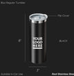 T-3, Affordable Promotional Tumbler, Custom-Engraved Bottle, Company Logo Tumbler Stainless Steel Thermos, Personalized Bulk Order Tumbler