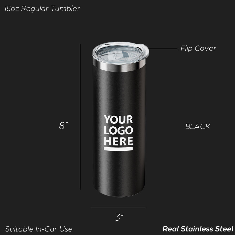 T-3, Affordable Promotional Tumbler, Custom-Engraved Bottle, Company Logo Tumbler Stainless Steel Thermos, Personalized Bulk Order Tumbler