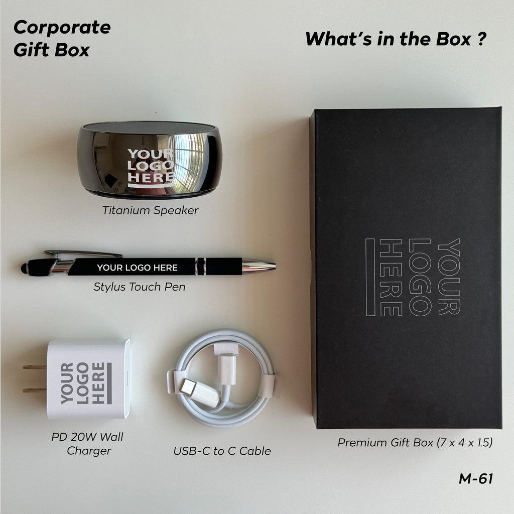 GA-4, Personalized Corporate Logo Gift Box, Custom Company Client Gift Box, Affordable Business Employee Gift Box, Company Team Holiday Gift Box