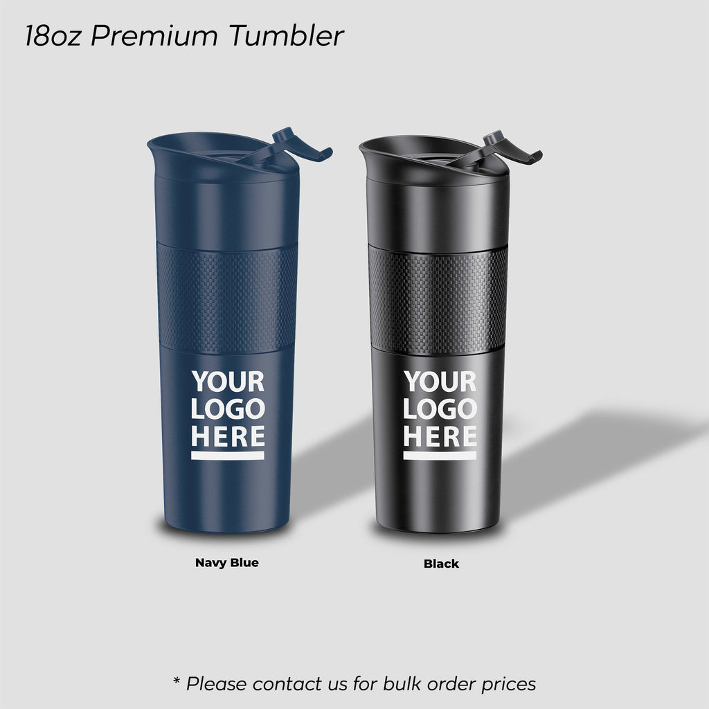 T-2, 18oz Personalized Premium Tumbler, Custom Engraved Thermos, Company Logo Bulk Order Tumbler, Corporate Client Gift Thermos, Personalized Mug